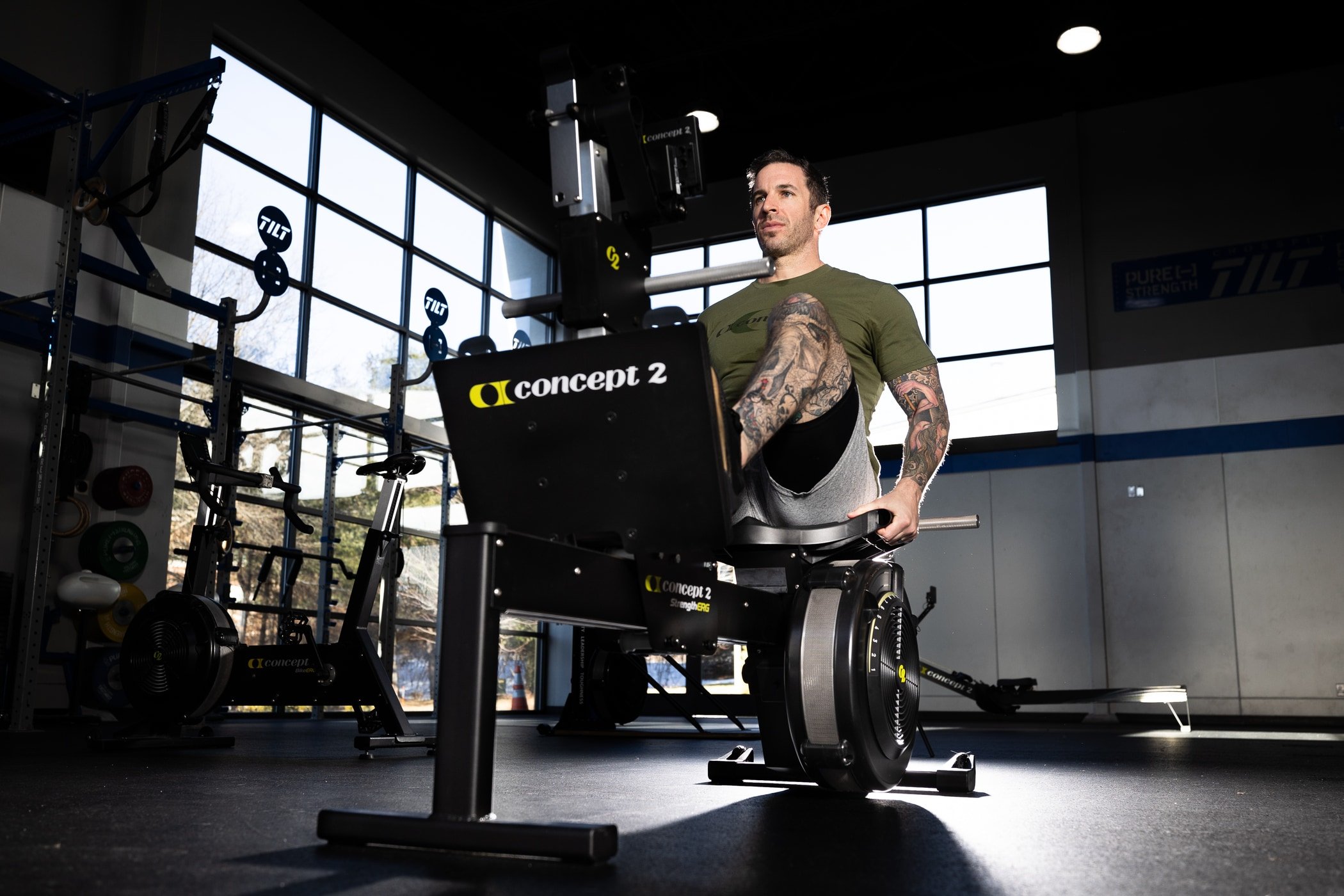 strengtherg gym legpress